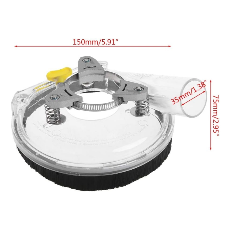 Efficient Dust Extraction Shroud for Angle Grinder (DS05)