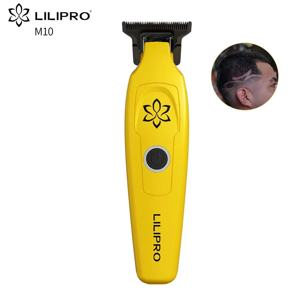 Lilipro M10 Premium Barber Tools 7000rpm PRO Zero Clearance Blade Trimmer Wireless Rechargeable