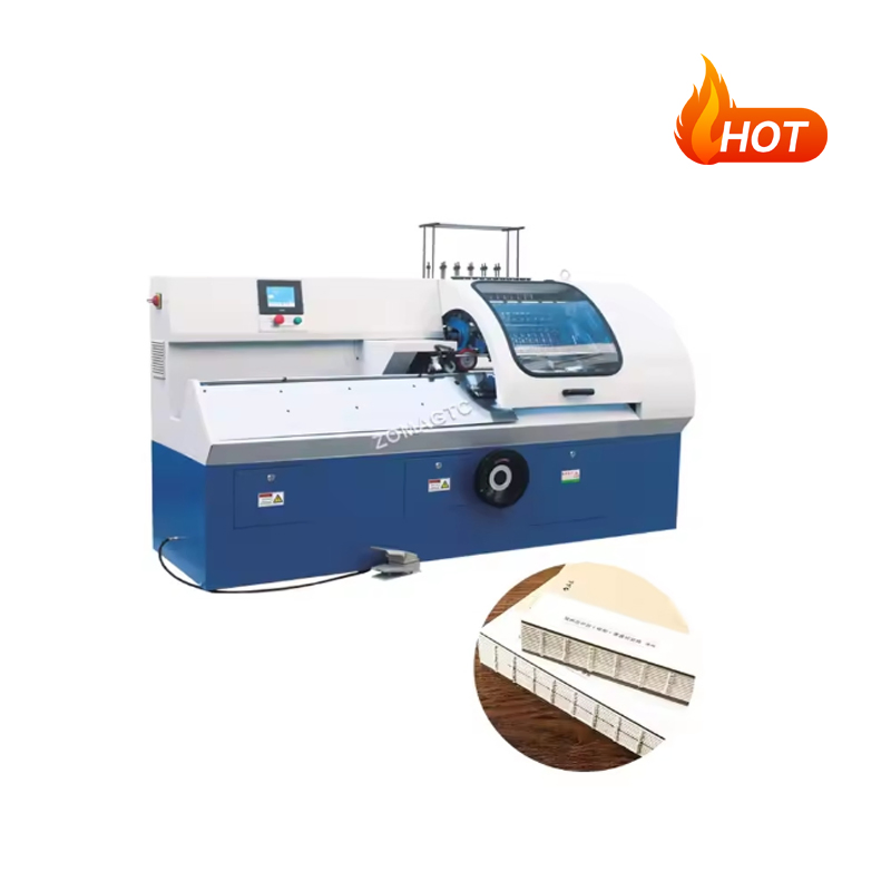 Program-Control Semi-Automatic Book Stitching Binding Machine Thread Small Book Sewing Machine for Paper Books