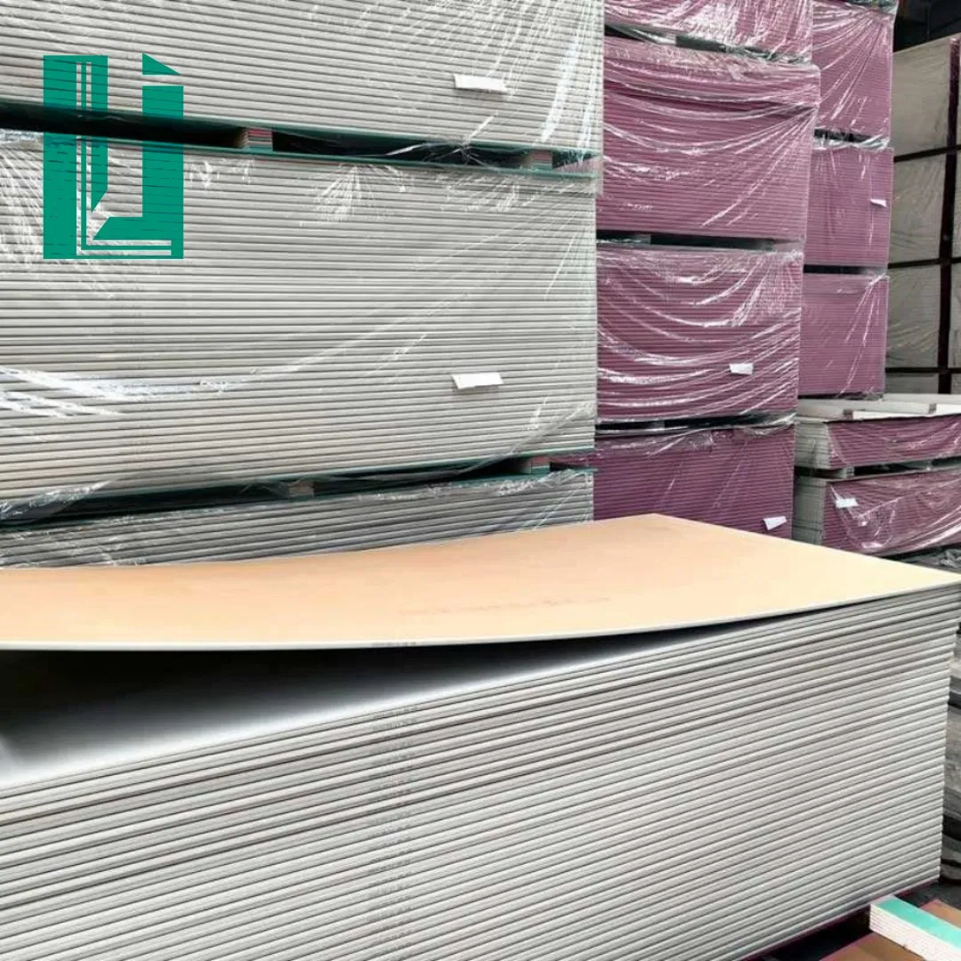 Pink Color Fireproof Plasterboard 12mm for Wall