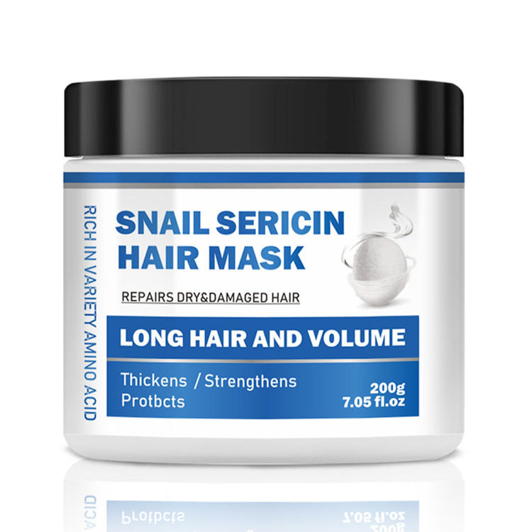 All Natural Snail Sericin Hair Mask for Repair Dry & Damaged Hair