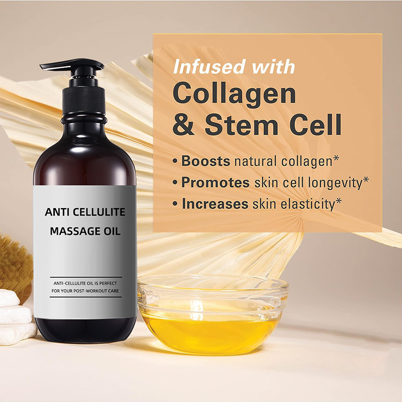 OEM Private Label Private Label 100% Pure Natural Weight Loss Fat Burning Anti-Cellulite Slimming Massage Oil