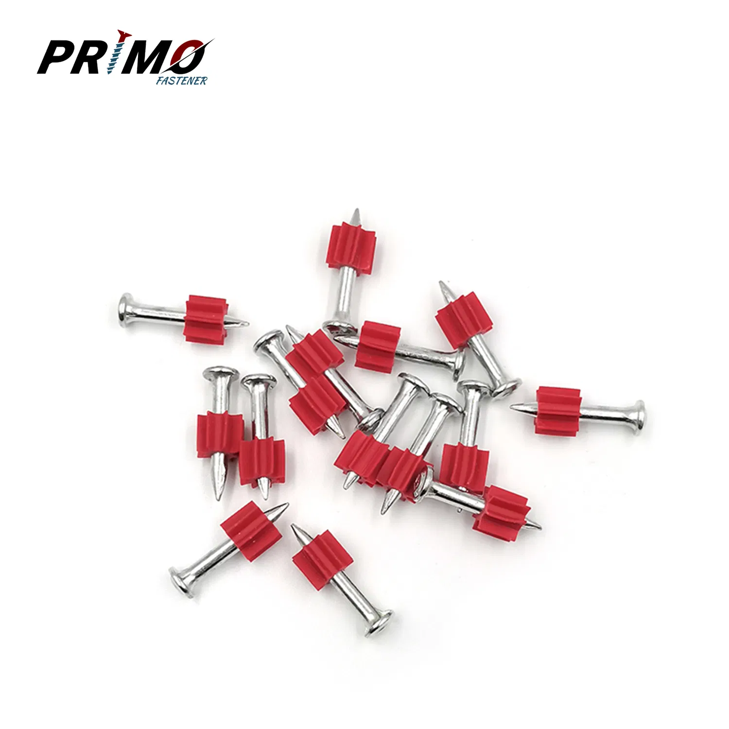 3.7mm Drive Pin Actuated Gas Nail Concrete Steel Nail with Rubber Flute