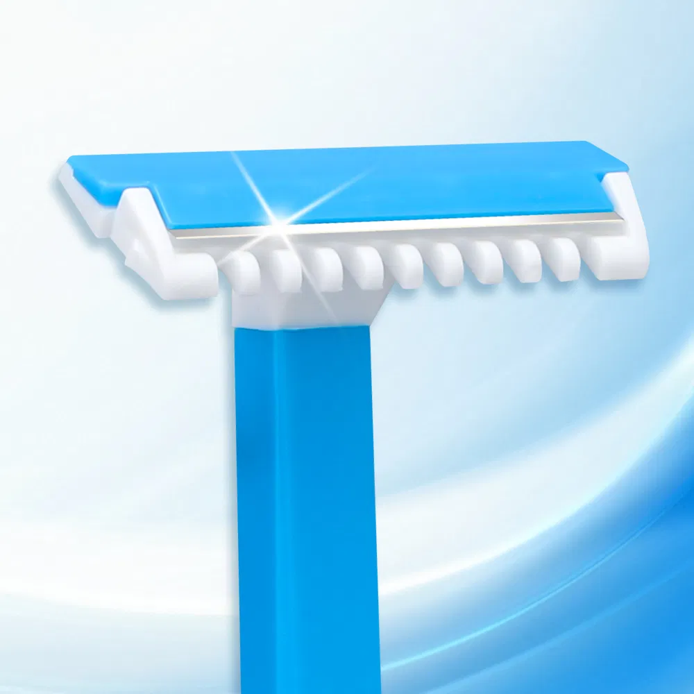 Disposable Single Blade Medical Razor with Comb Surgical Razor Stainless Steel Blade