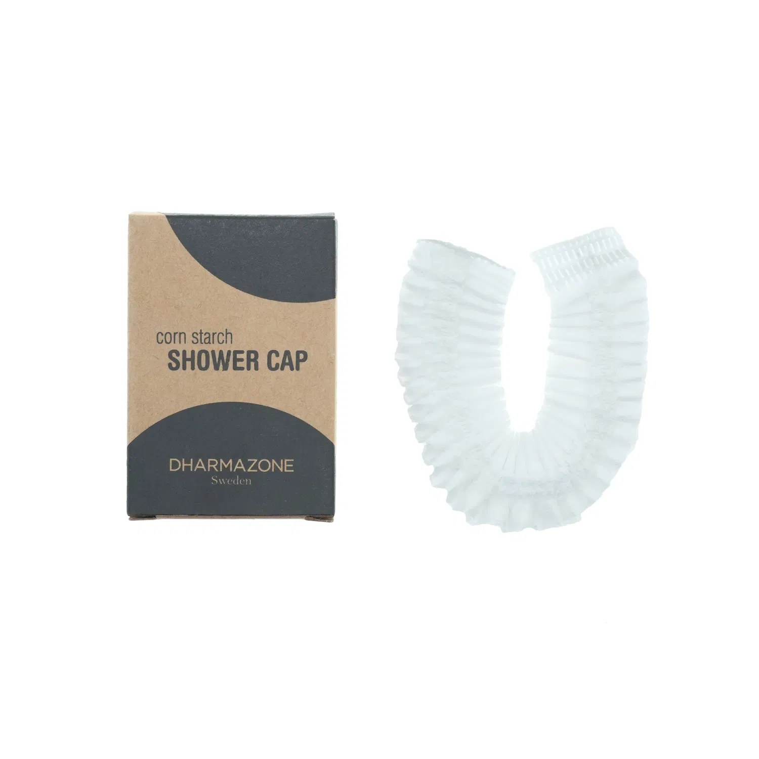 Shower Caps in Kraft Box with Hotel Amenities for Hotel Room
