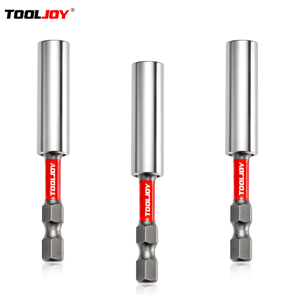 Tooljoy 1/4" Hex Shank Strong Magnetic Extension Socket Drill Bit Holder 60mm