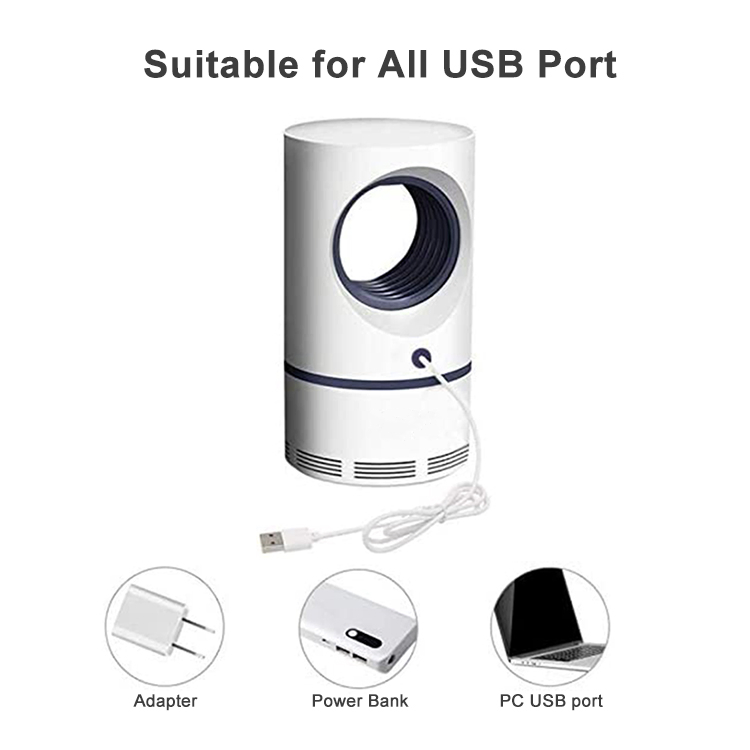 Non-Toxic USB Aairflow Mosquito Killing Lamp
