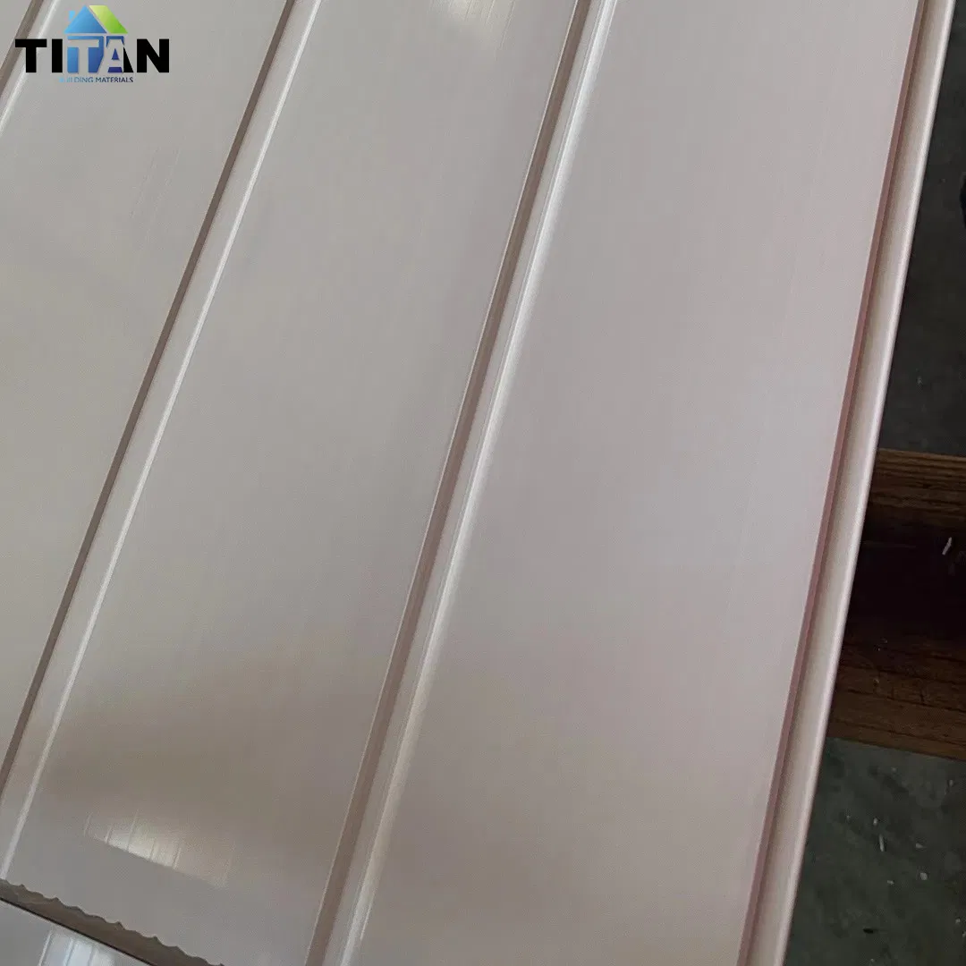 Lambris PVC Plafond Panel Techo Satin PVC Sky Slat for False Ceiling