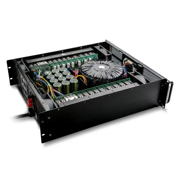 Ta800 Professional Audio Power Amplifiers, High Power 1500W Sound Amplifier DJ Stereo Amplifier