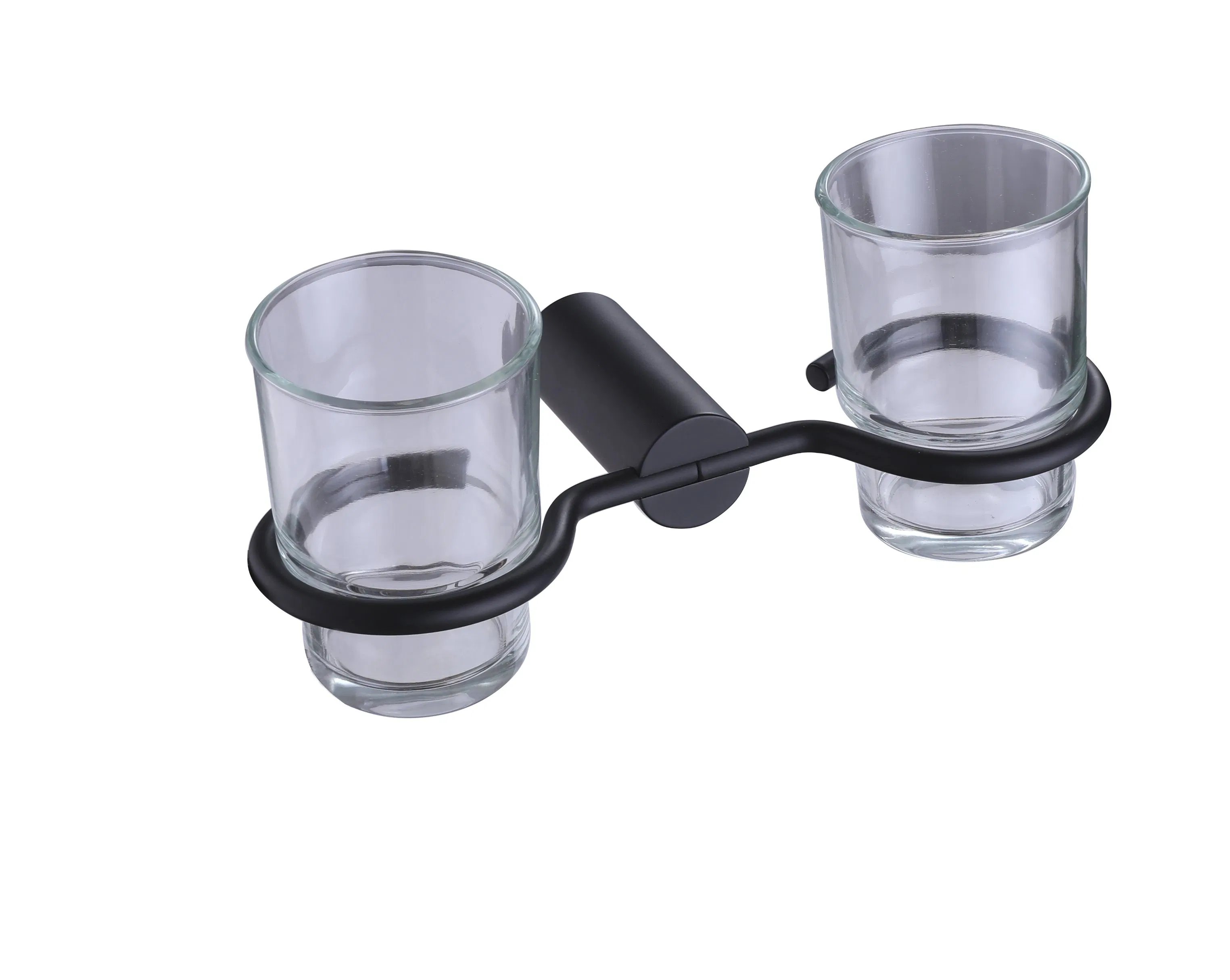 Держатель для стаканов и зубных щеток Bedier, матовый черный