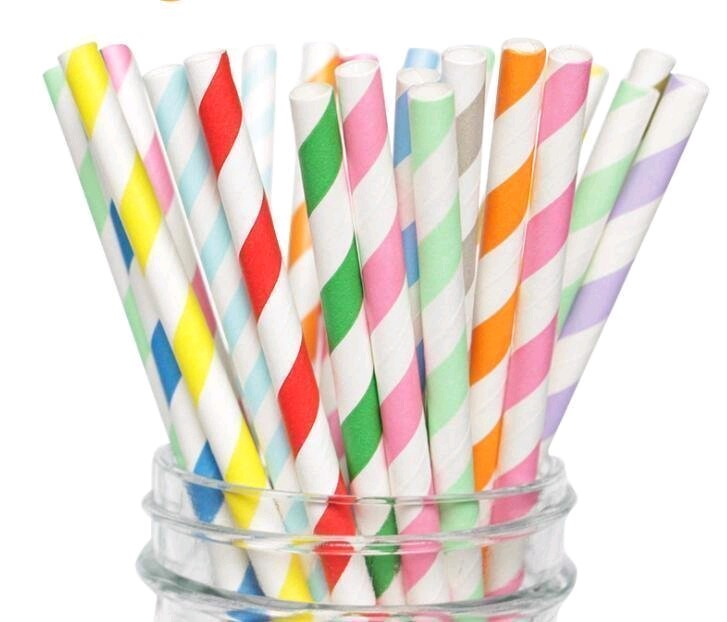 High Quality Good-Looking Colorful Paper Straws