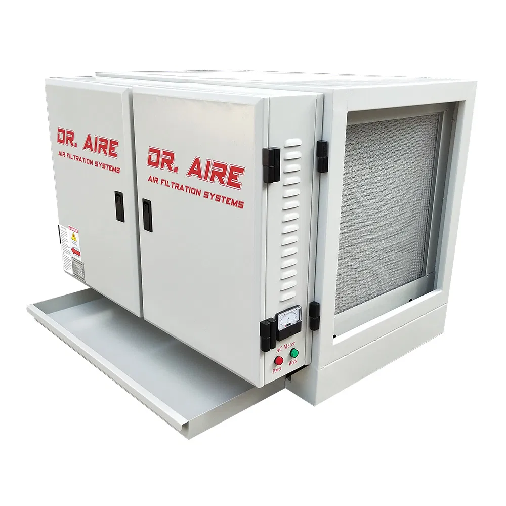 Dr Aire Gas Burner Stove with Smoke Filter for Commercial Kitchen Over 95% Smoke Remove