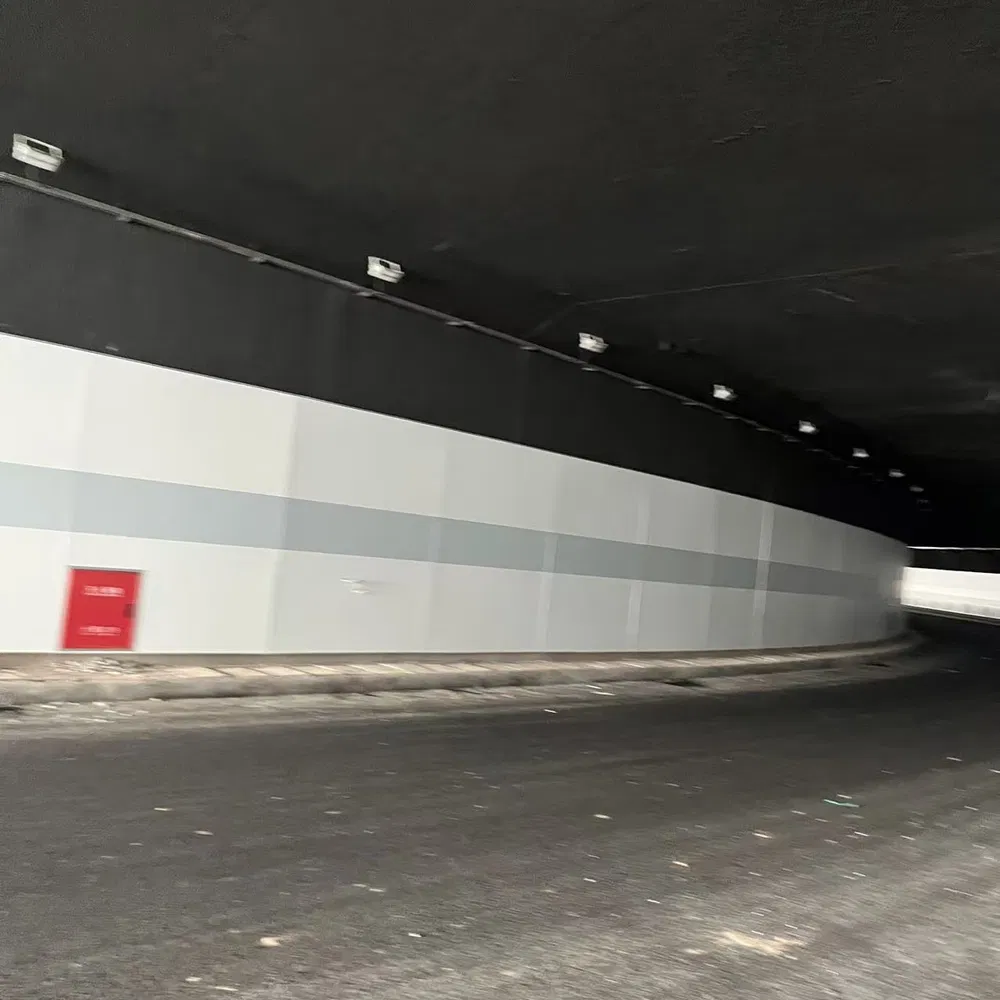 Acoustic-Insulating High Strength Fiber Reinforced Calcium Silicate Tunnel Panel for Pedestrian Underpasses