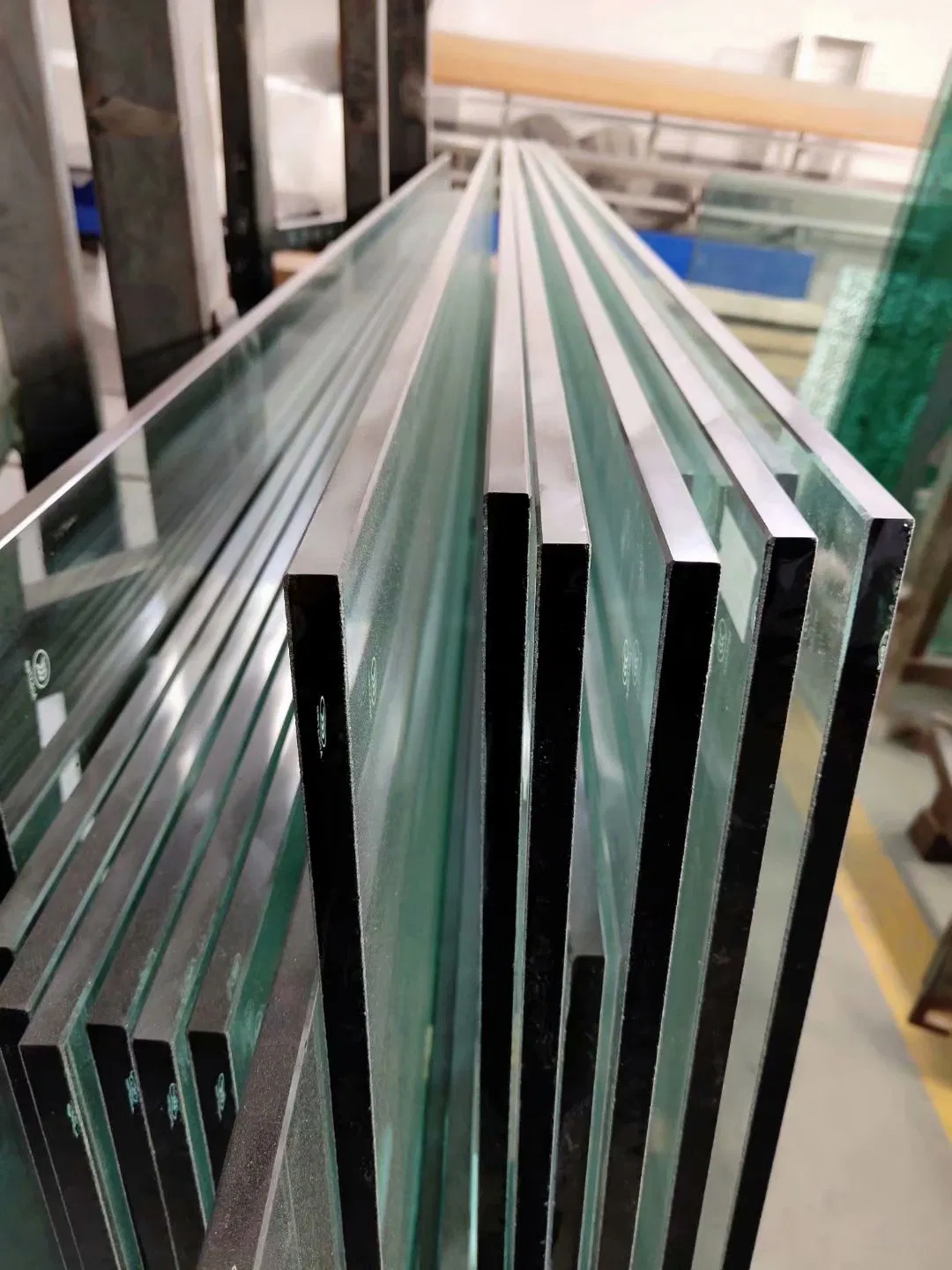 Color Grey Series Blue Series Low E Glass with Good Thermal Insulation Performance