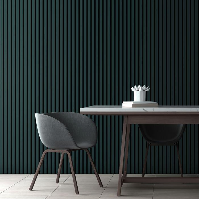 Interior Decorative Designs Wooden Slats Sound Absorbing Wall Tile 3D Slat Wood Wall Panel