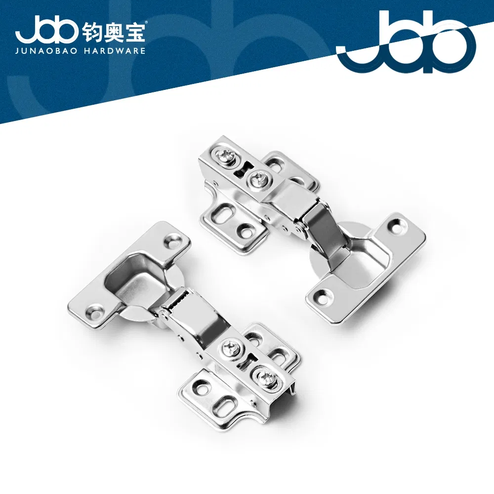 Job Sliding Door Half Overlay Hinges Wardrobe Door Iron Hydraulic Hinges