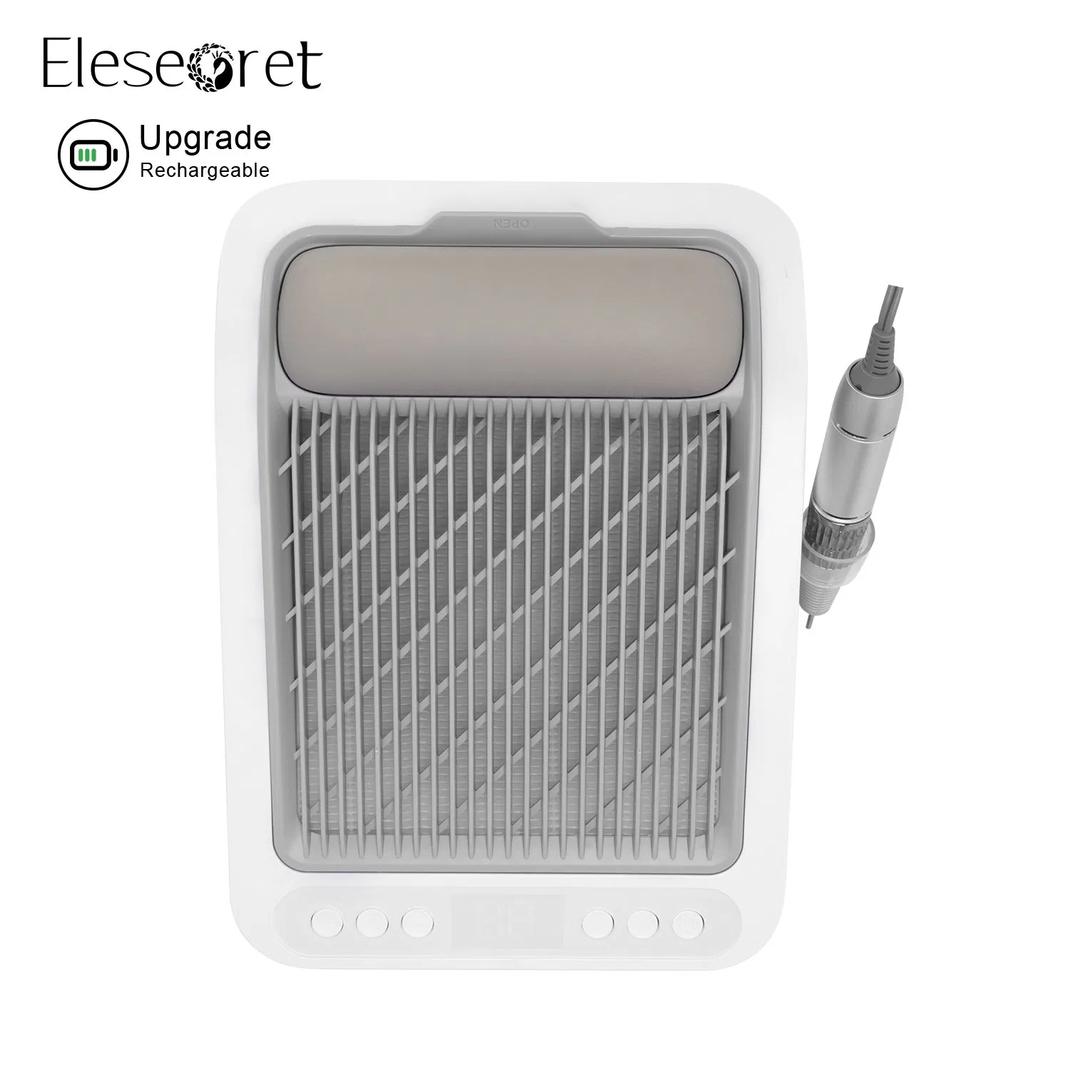 Nail Dust Collector Adjustable Speed Silent Nail Drill Vacuum Cleaner