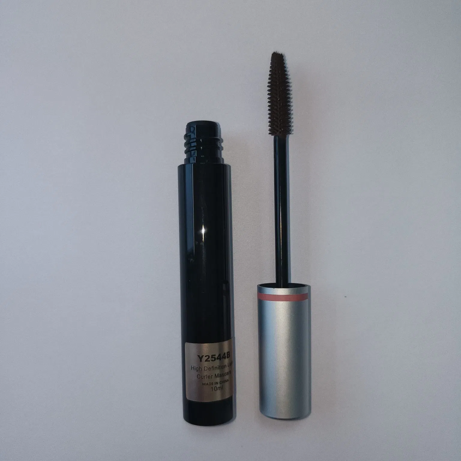 Factory Wholesale Lengthening Mascara, Private Label with Shimmer Effect