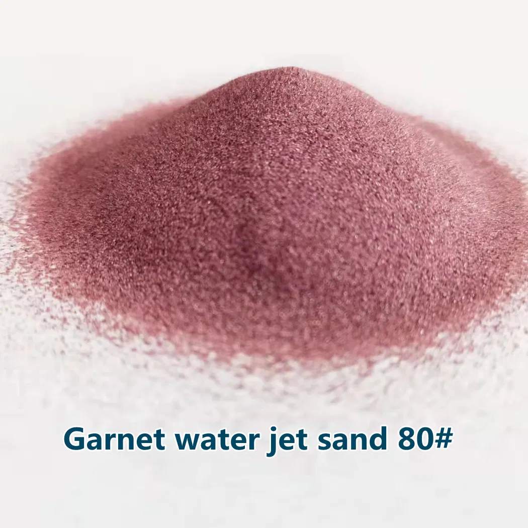 Red Garnet Sand for Precision Water Jet Cutting