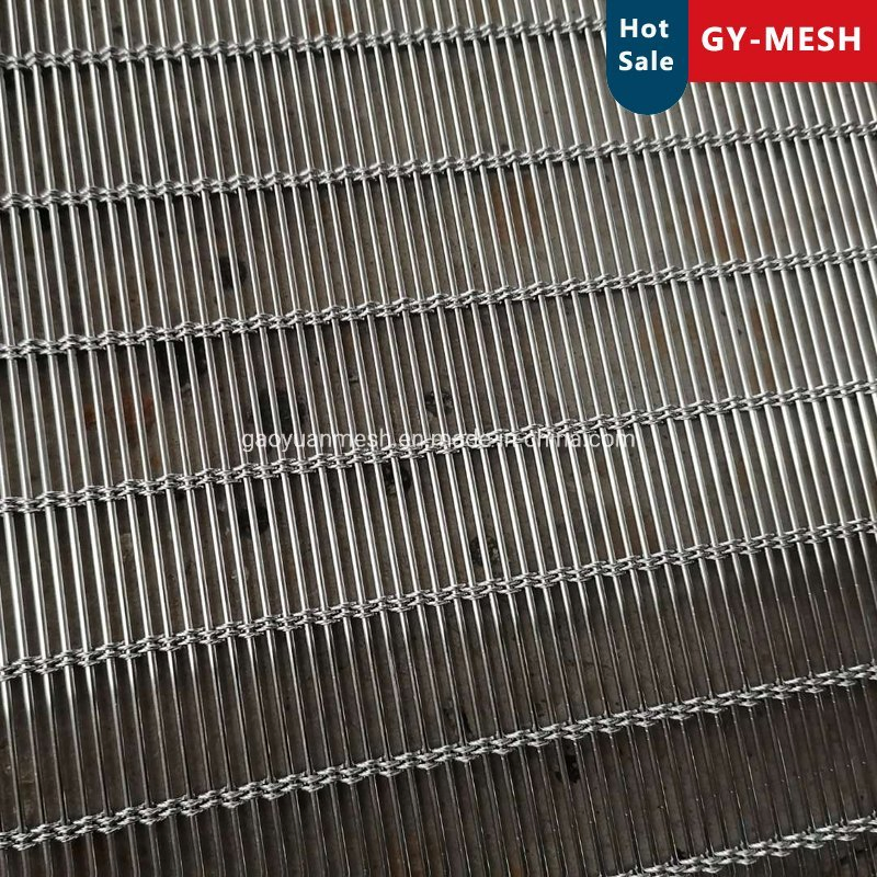 Stainless Steel Wire Cable Woven Mesh Decorative Arichitectural Mesh Factory