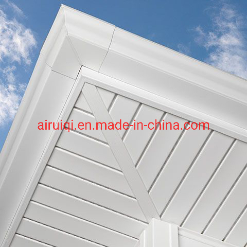 Fascia Soffit Ceiling Wall Panel PVC Anti-UV Wooden Color with H Clip