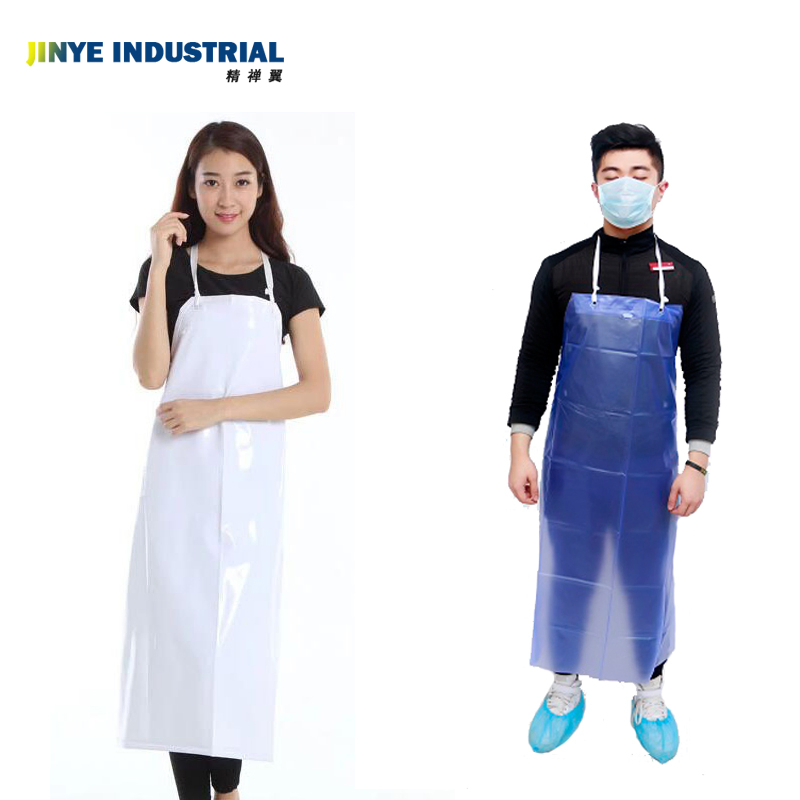 Multifunctional Disposable Apron Work Butcher PVC Apron Waterproof Rubber Vinyl Apron