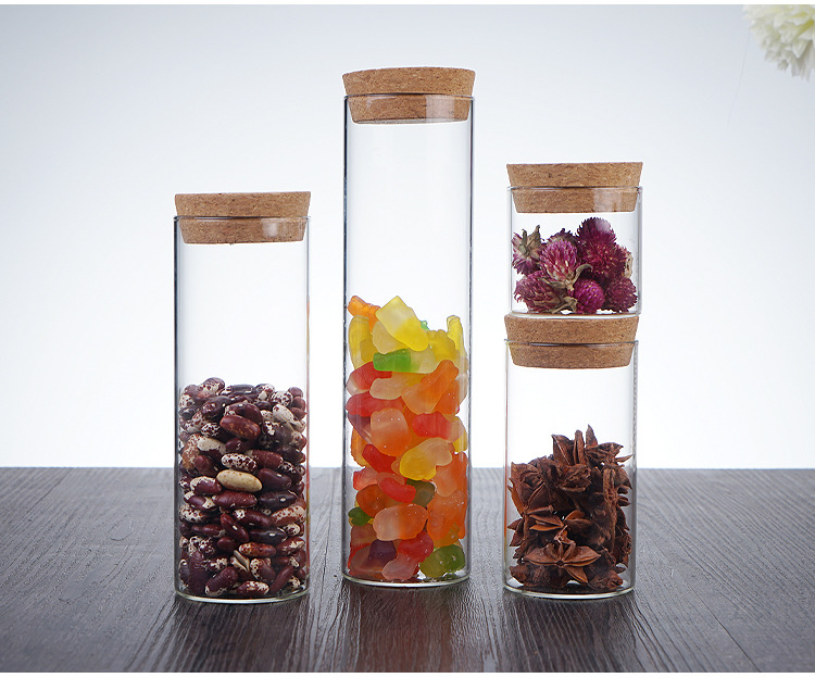 Glass Jar Food Jar Kitchenware Glass Storage Jar with Hermetic Seal