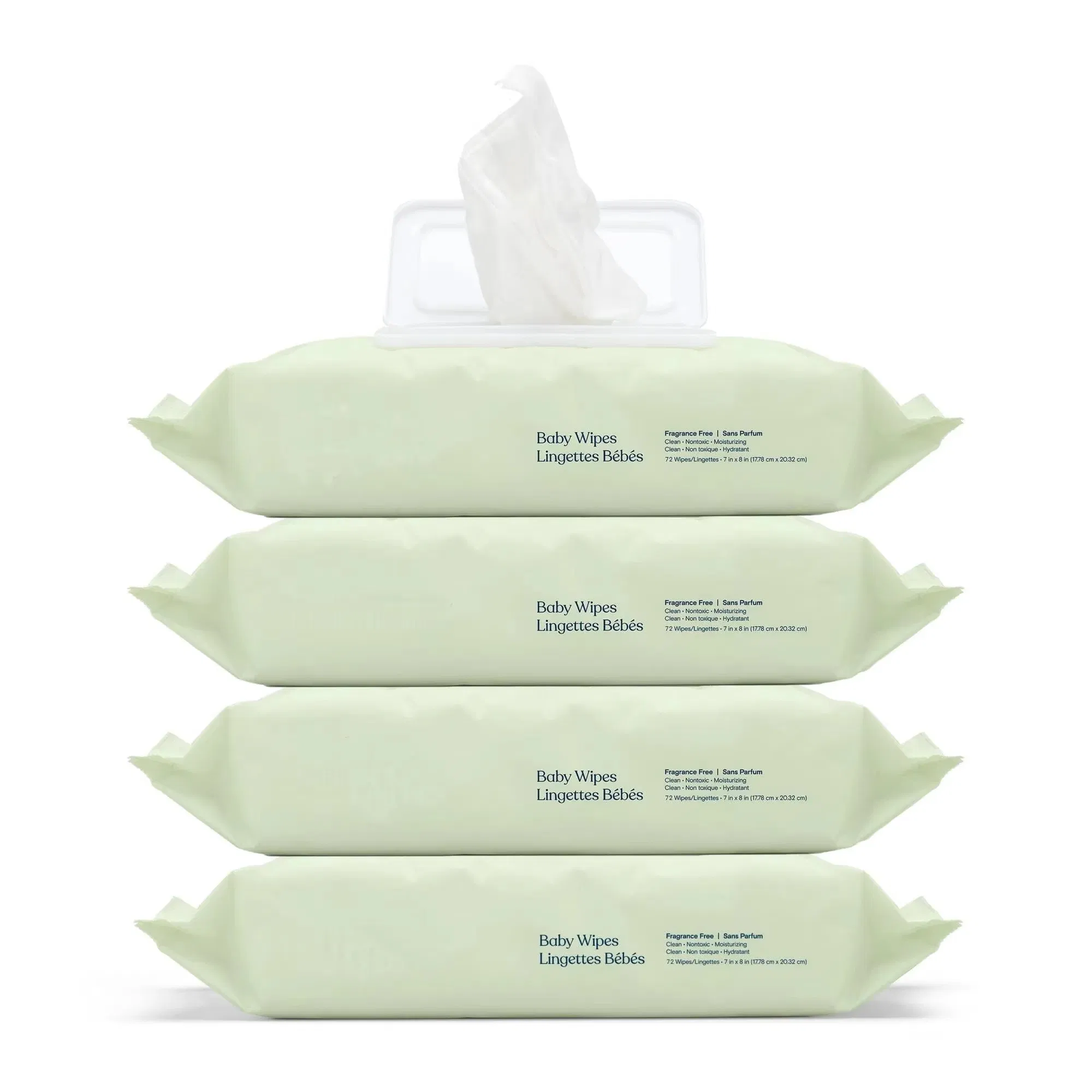 Non Woven Individually Wrapped Custom Antibacterial Disposable Wet Tissue Wipes