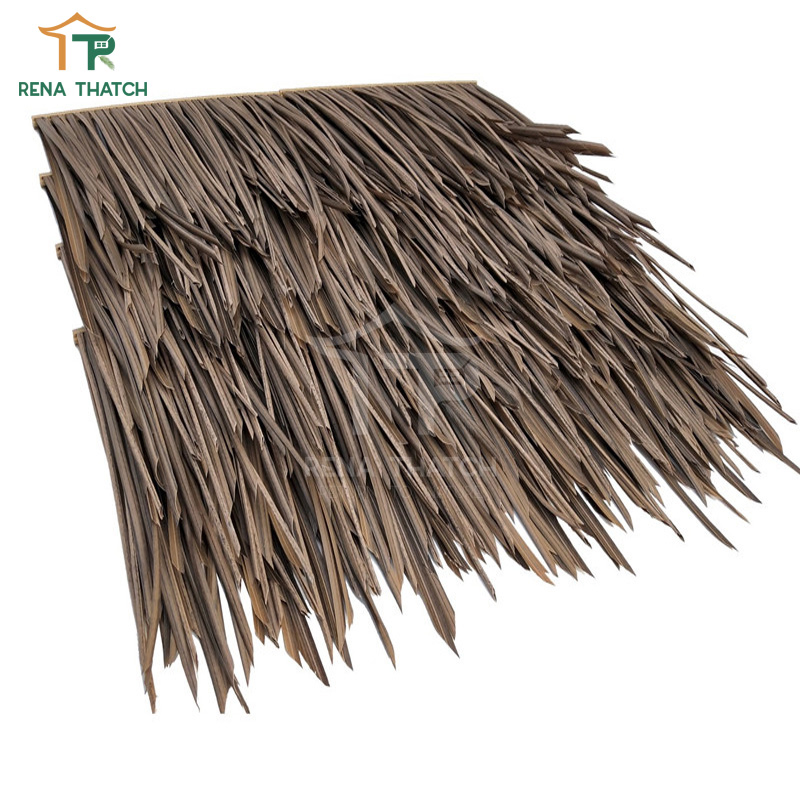 Plastic Artificial Thatching Roof House Pergola Gazebo Synthetic Thatch Roofing