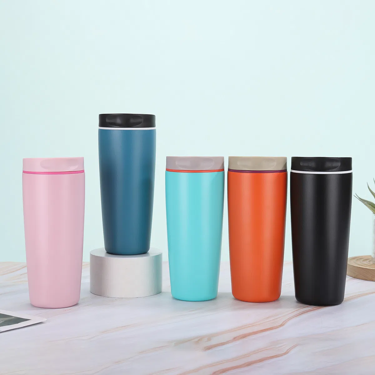 Термокружка 20 унций с вакуумной изоляцией, не протекает