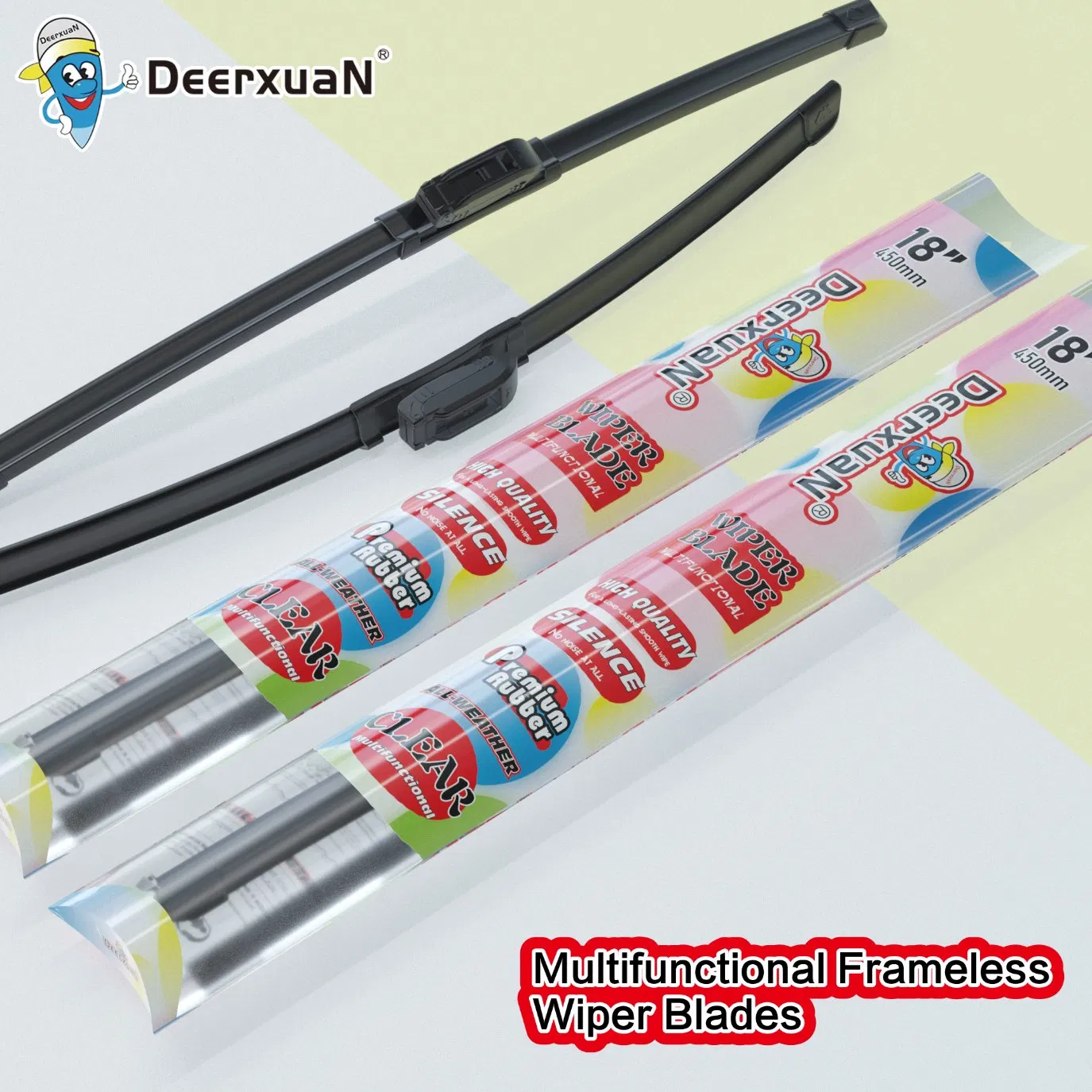 Deerxuan S169Y Universal Soft Multifunctional Car Windshield Wiper Blade