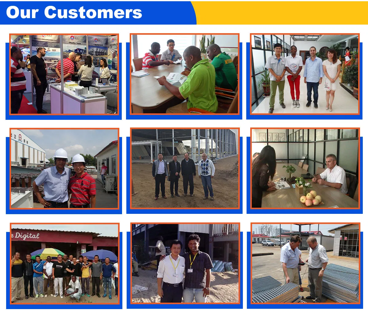 Affordable Free Designed Prefabricated Prefab Modular Mobile Storage Shed Light Heavy Steel Structure Floor Deck Commercial Workshop Bridge Building Project