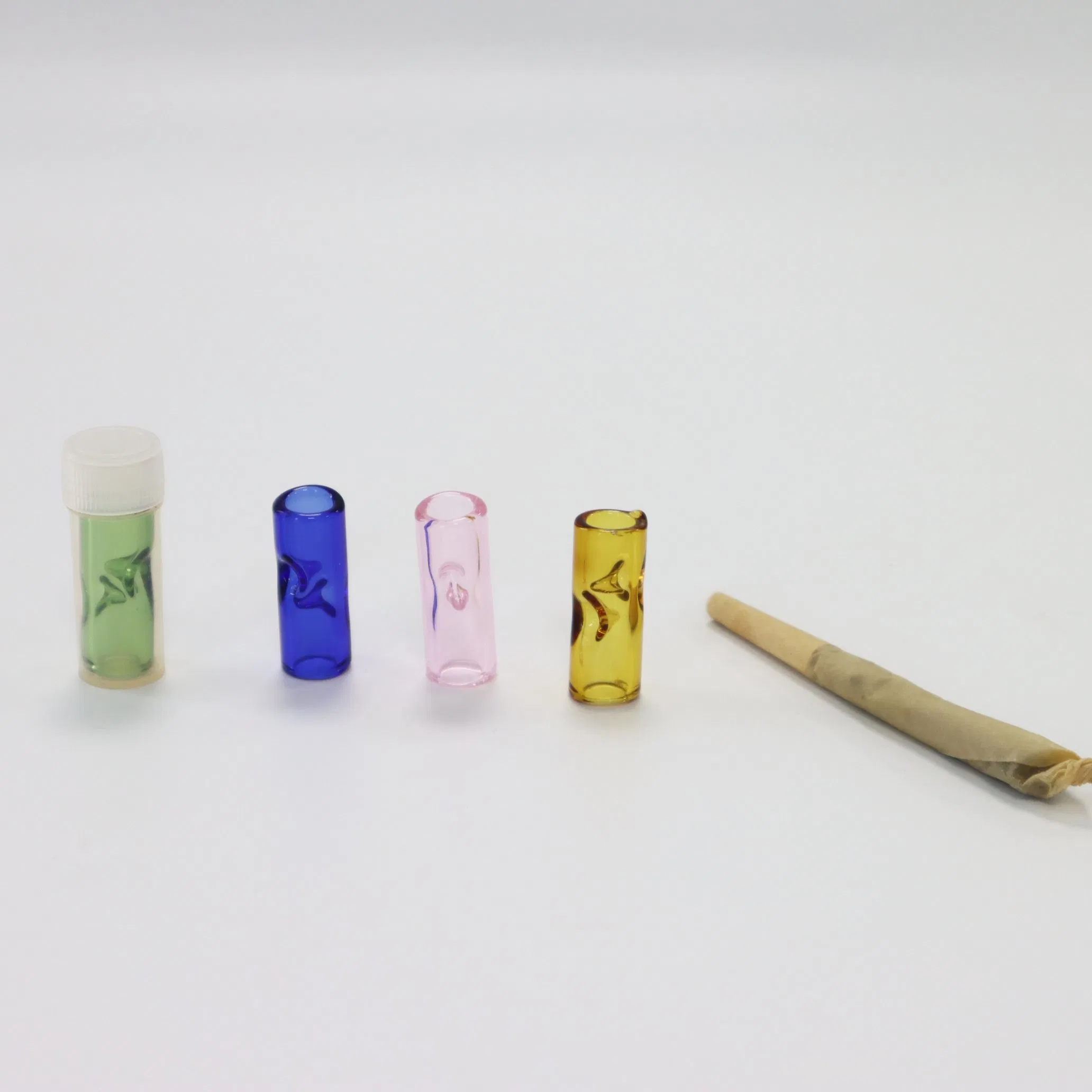 Factory Price 6mm 8mm 10mm 12mm Custom Shapes Glass Filter Tip for Pre Roll Cone