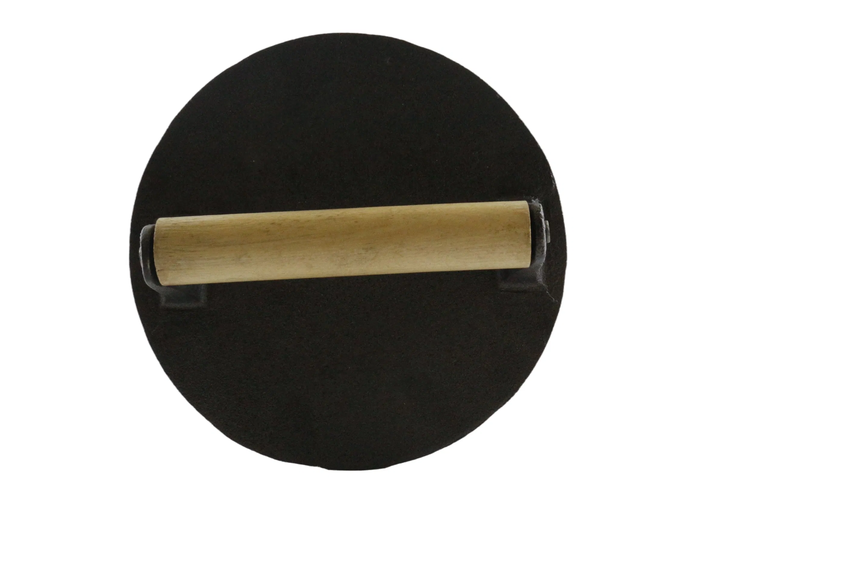 Пресс для мяса круглый чугунный для гриля и жарки