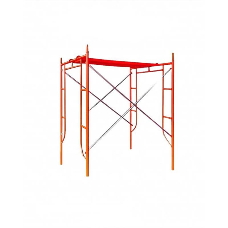 High Strength Q235 Steel Walk Through Frame Scaffolding for High Rise Building