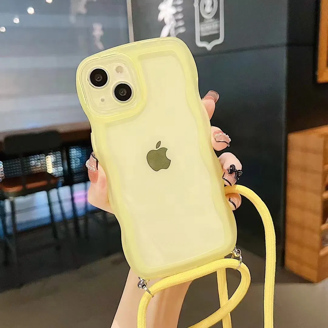 Чехол для iPhone 16 PRO Max с ремешком Design Wave