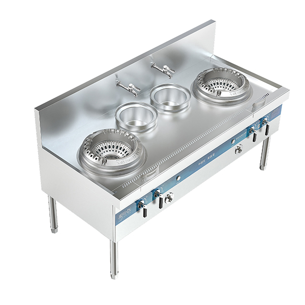 Heavy-Duty Stainless Steel Commercial Gas Range for Professional Cooking