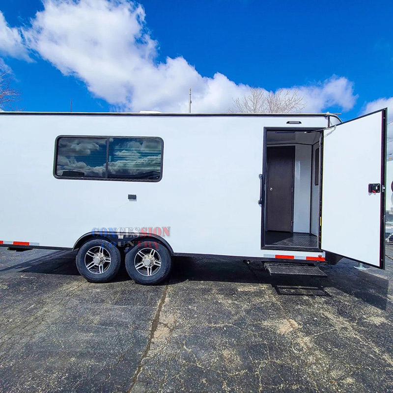Portable Office Trailer Mobile Office Trailer Job Site Outdoor Job Site Construction Office Trailer with Bathroom