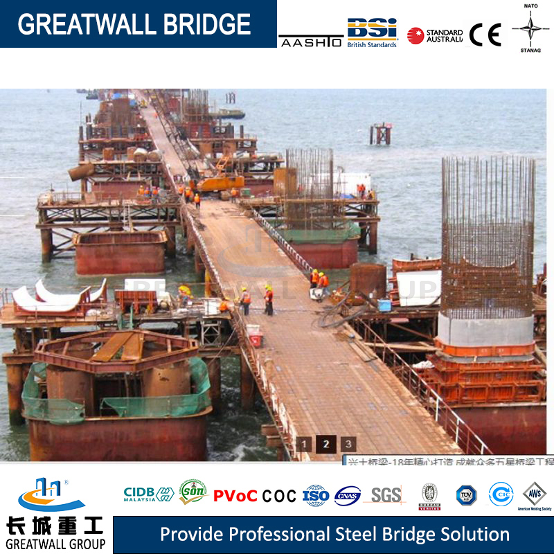 The Whole Process of Quality Control, Safe Construction of Bailey Platform