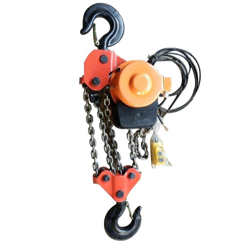2ton 6m Red Elecctric Chain Hoist for Builders' Lift with CE