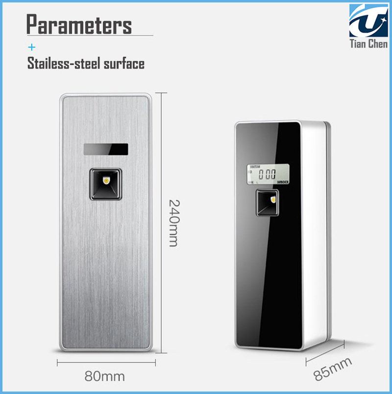 Newest Design Bathroom Toilet Perfume Automatic Spray Air Freshener Aerosol Battery Operated Perfume Dispenser