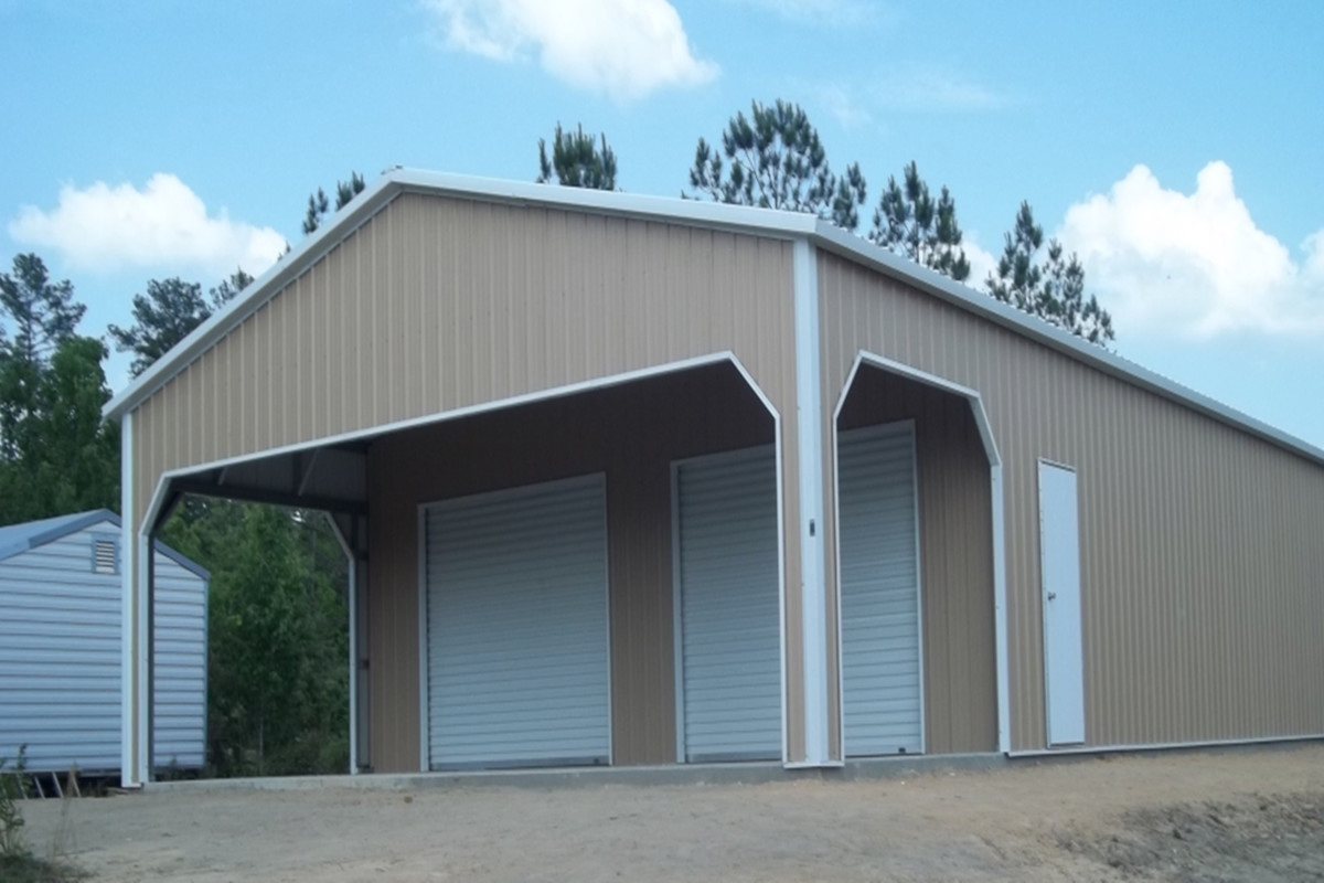 Not Coated Frame Finishing and Metal Frame Material Car Garage