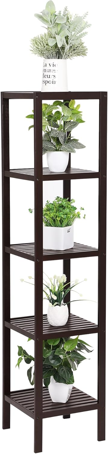 Bamboo Modern Creative Living Room Balcony Potted Plant Bathroom Corner Bamboo Shelf