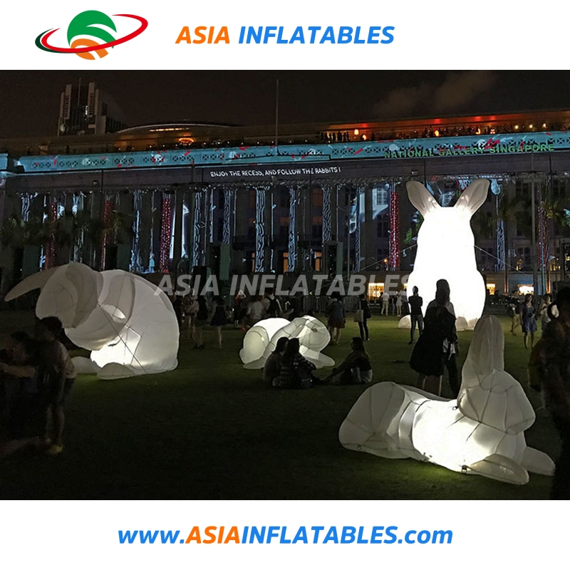 Inflatable LED Rabbit for Inflatable Easter Bunny