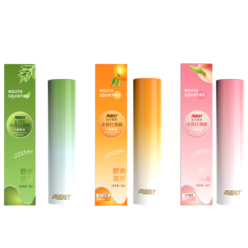 Wholesale Custom Cheap Fresh Breath Oral Care Perfume Fruit Flavored Mouth Freshener Spray Before Kiss