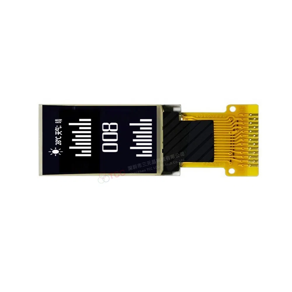 OLED-дисплей SH1107 0.78 дюйма 80x128, белый