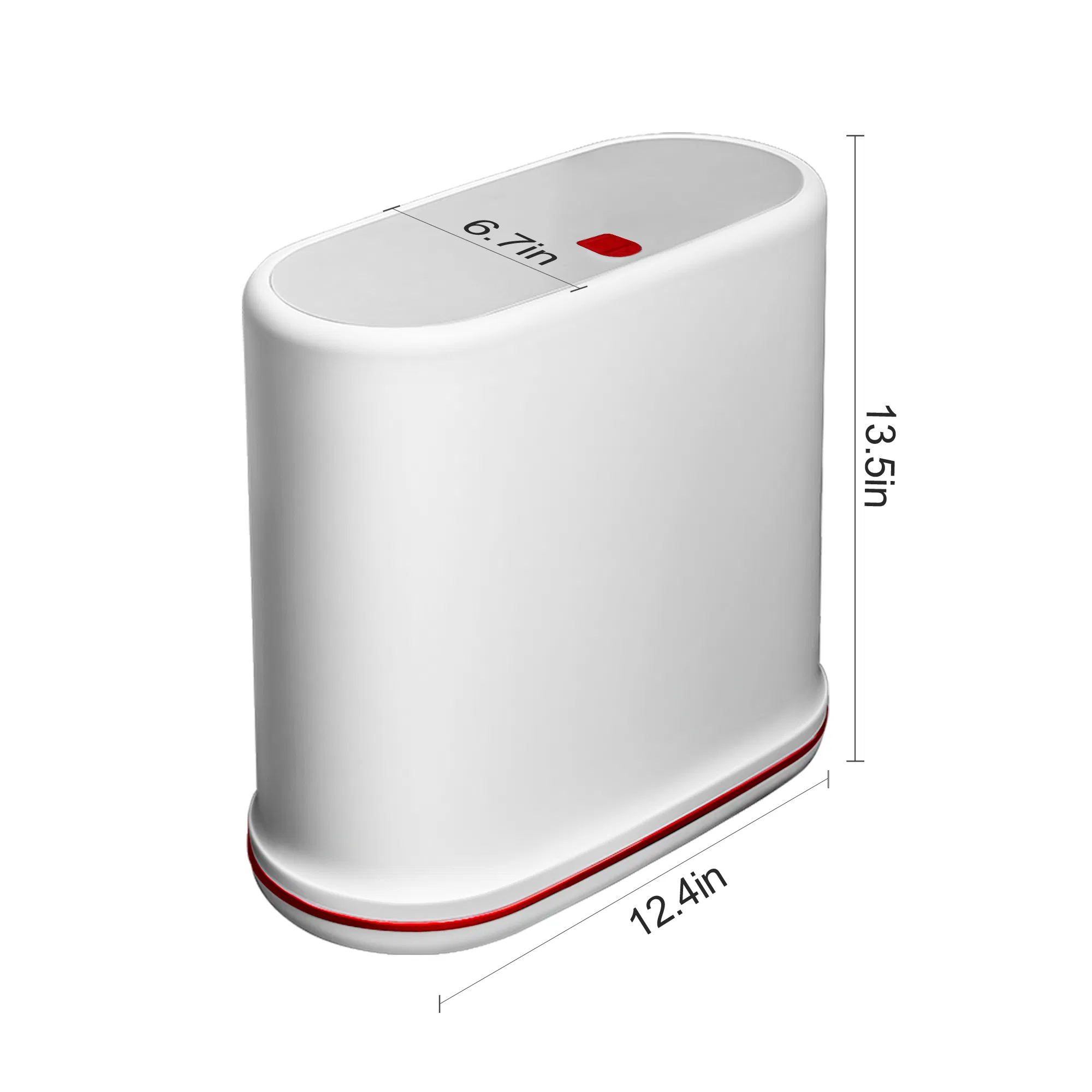 Trash Can for Gap, Narrow Space-Saving Trash Bin