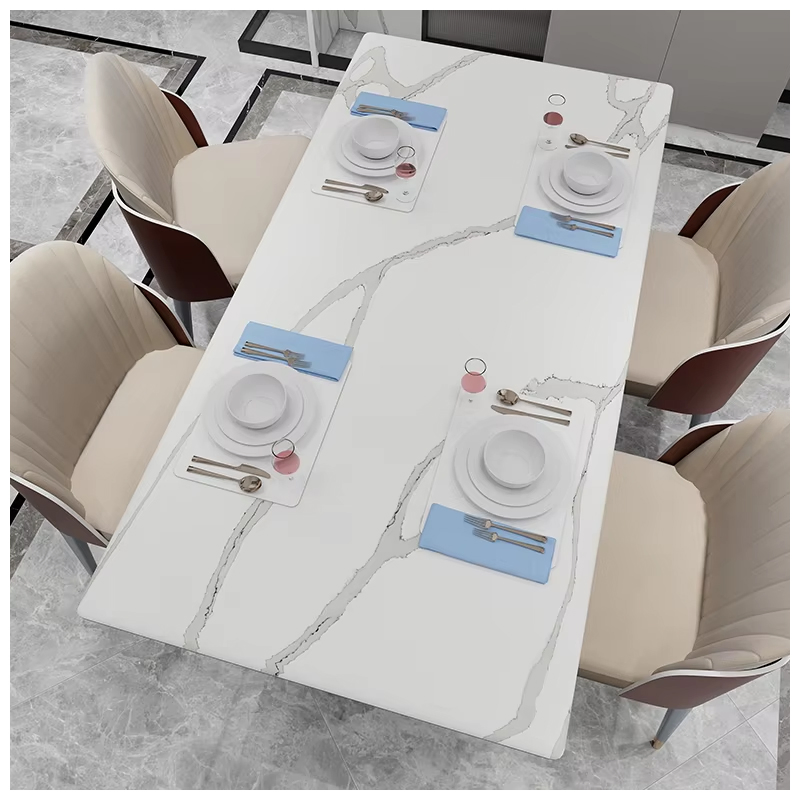 Artificial Calacatta Classique Quartz Slabs for Waterfall Countertops