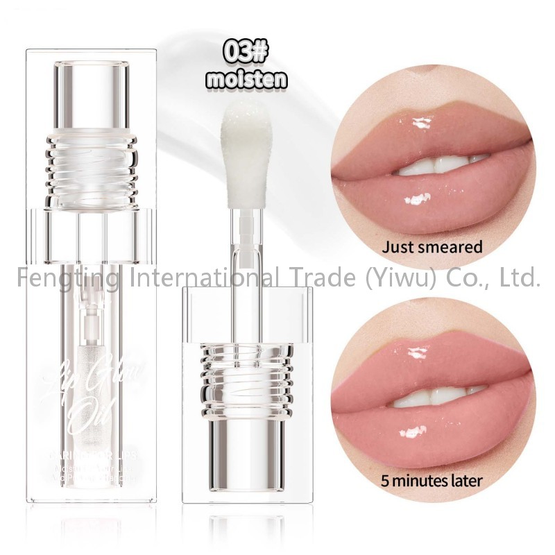 Wholesale Nourishing Long-Lasting Moisturizing Fade Lip Wrinkles Enhance Complexion Color Change Lip Gloss