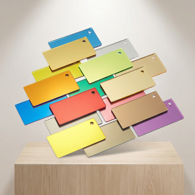 Premium 2mm Silver Mirror Acrylic Sheet for Creative Projects